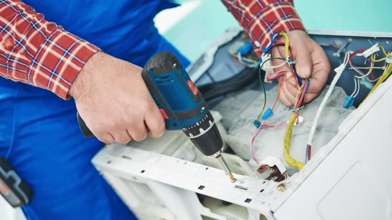 Adapazarı Demirdöküm Demirdöküm çamaşır makinesi kart tamiri – Su almama arızası orijinal parça ile giderildi. - Teknik servis örneği